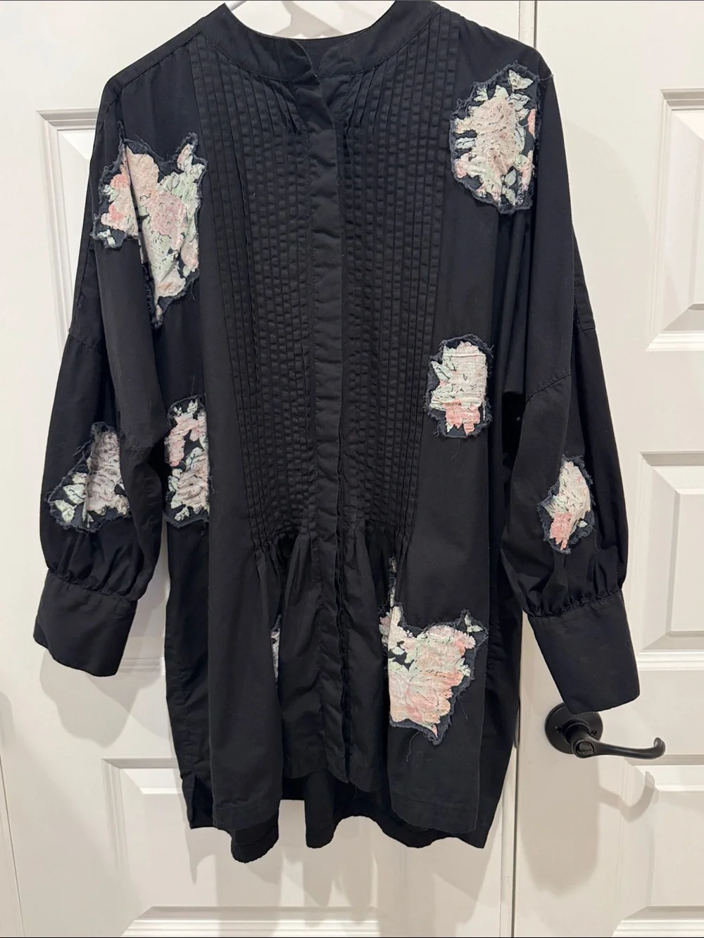Free People Black Mari Tunic Size XS